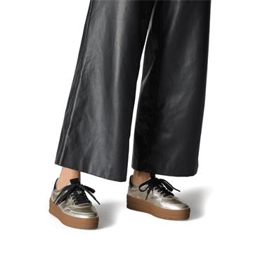 Tamaris Triple Platform Bold Trainer - Light Gold